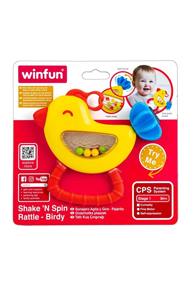 Shake N Spin Rattle Birdy