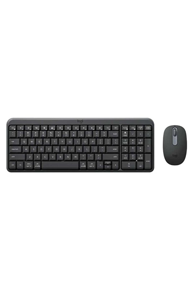 Wireless Keyboard + Wireless Mouse, Graphite, MK250