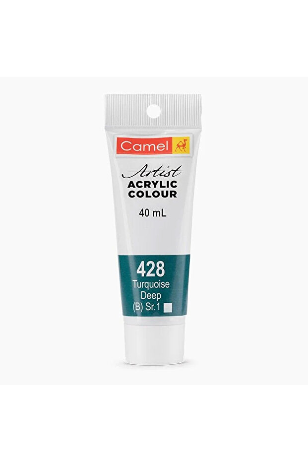 Artist Acrylic Colour, 40 ml, Series 1, 428 Turquoise Deep