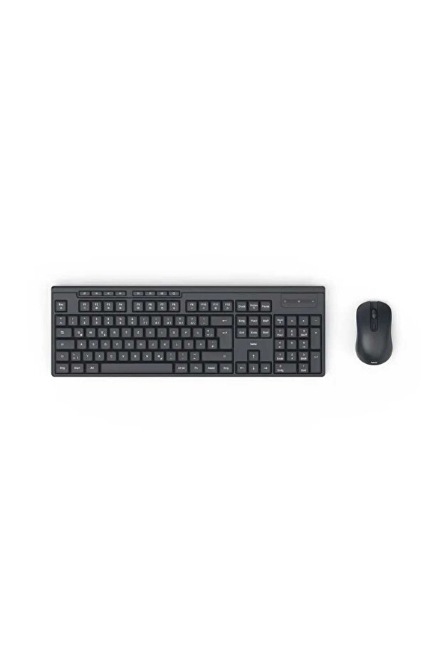 Wireless Keyboard and Mouse Combo, Black