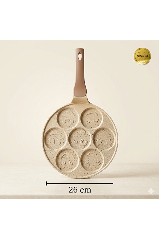 Krem 2'li Krep&Pankek Tava Seti - 5