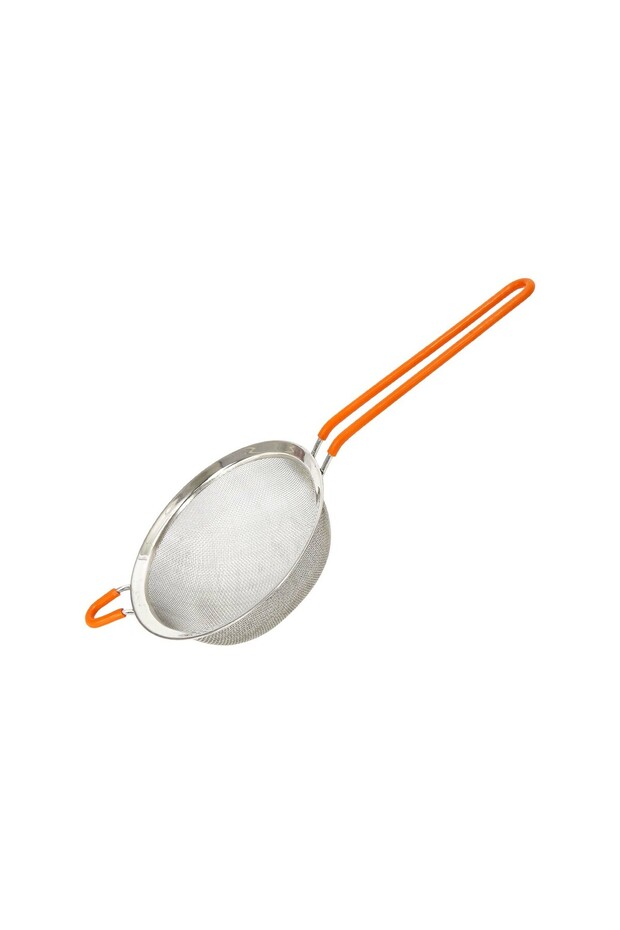 Stainless Steel Strainer With Silicone Handle