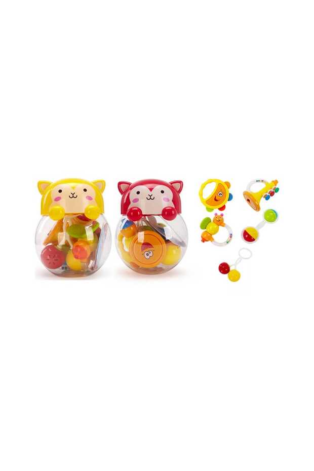 Baby Rattle 5Pcs Set - Assorted Designs