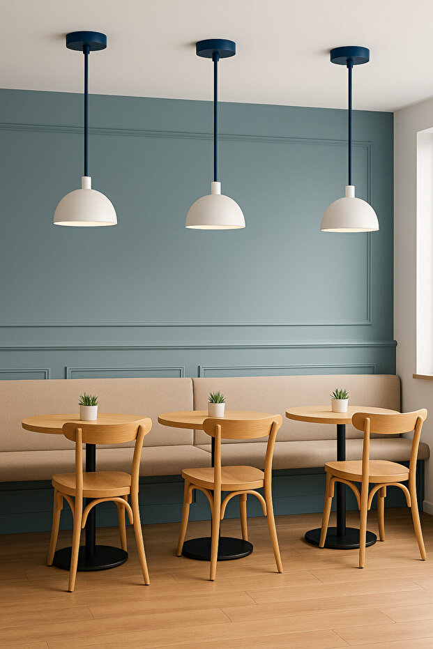 Alba Sarkıt Avize - Modern Endüstriyel Mufak Hol Cafe Salon Avize - 1