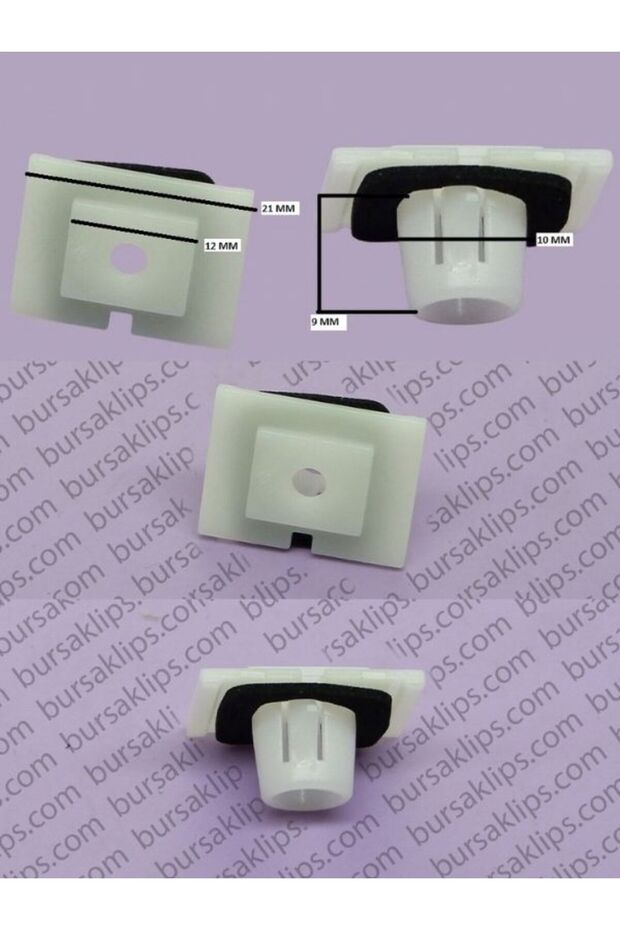 Honda Door Lower Cita Clip 75316-Tp6-A01 (5 Pcs)