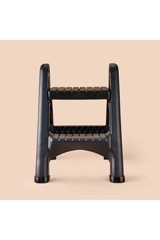 Step & Fold Katlanır Basamaklı Tabure - Siyah - 2