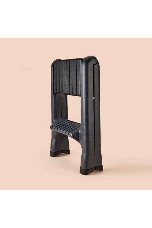 Step & Fold Katlanır Basamaklı Tabure - Siyah - 3