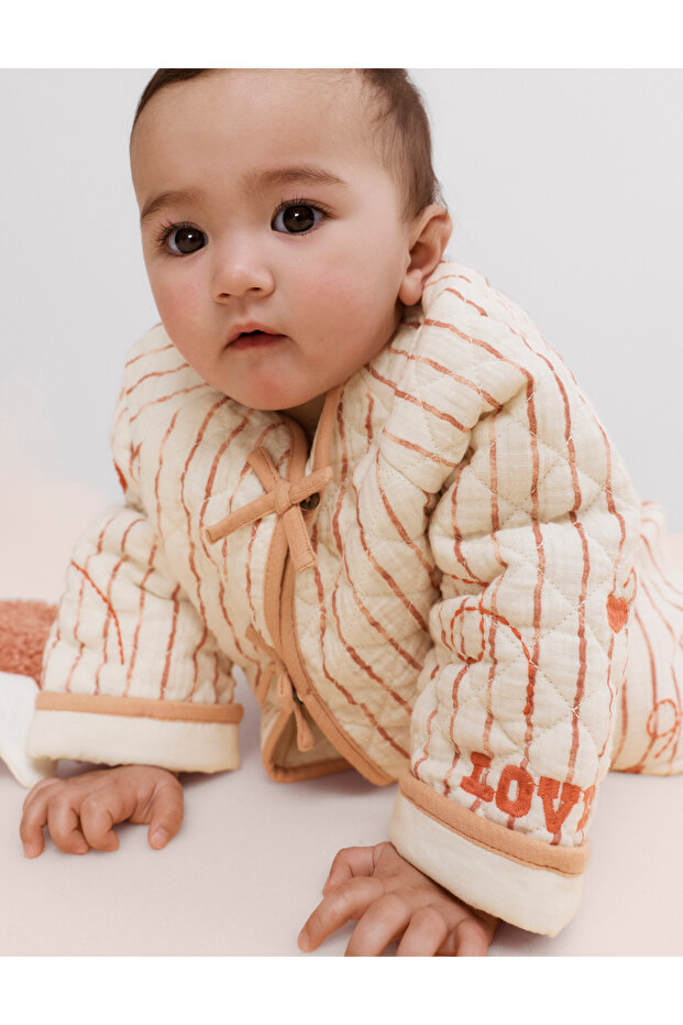 Saf Pamuklu Ceket - 2