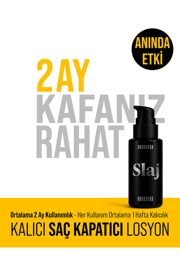 Slaj Saç Kapatıcı 50 ML 2 Aylık Kullanım