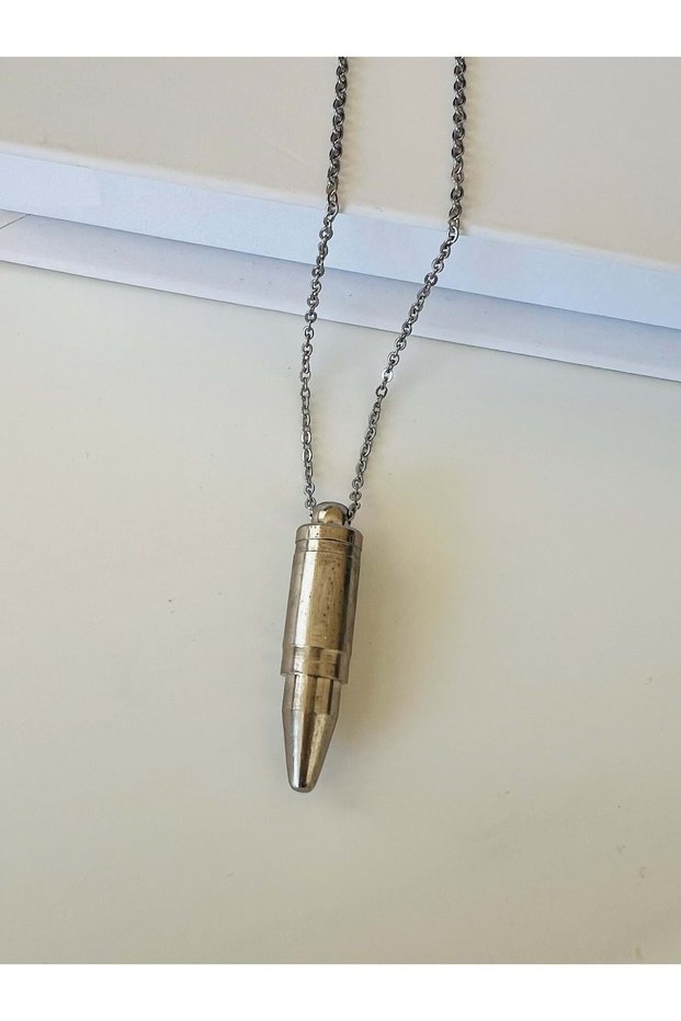 Men's Coverable Steel Lead Necklace 72cm Acr9283