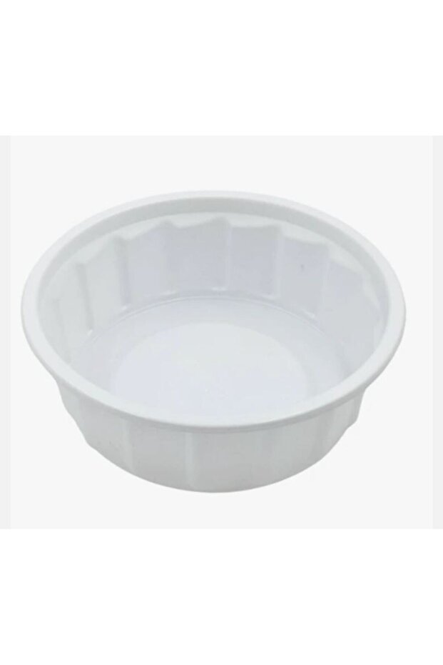 Disposable Plastic Bowl white with Lid–1000 pieces- Food Grade 250 cc