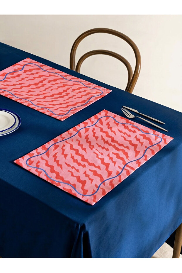كورال مفرش طاولة فردي 35x50 (مجموعة من قطعتين)