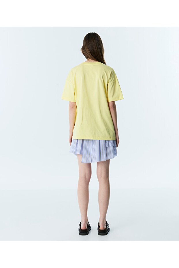 SLOGAN BASKILI TİŞÖRT - 6