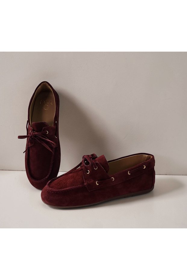 Women's Genuine Suede Leather Loafers & Ballet Flats