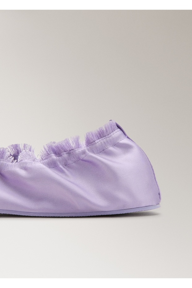 Elastik bantlı saten babet - 4