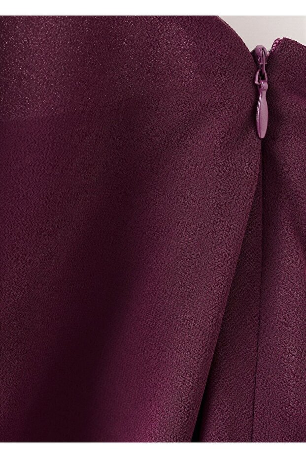 Drape yaka fular bluz - 5