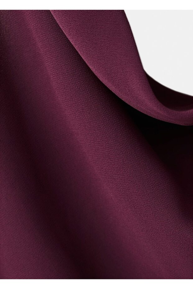 Drape yaka fular bluz - 7