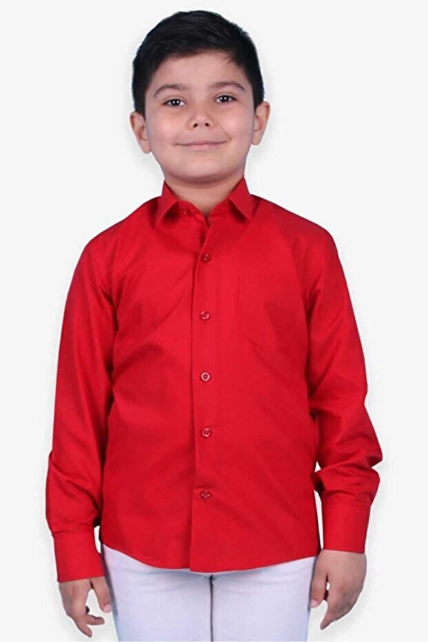 Boy's April 23 Long Sleeve Shirt Linen Noble 24