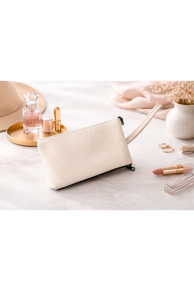 Women's Ankle Strap Clutch Bag – Small with Zipper Clutch Bag