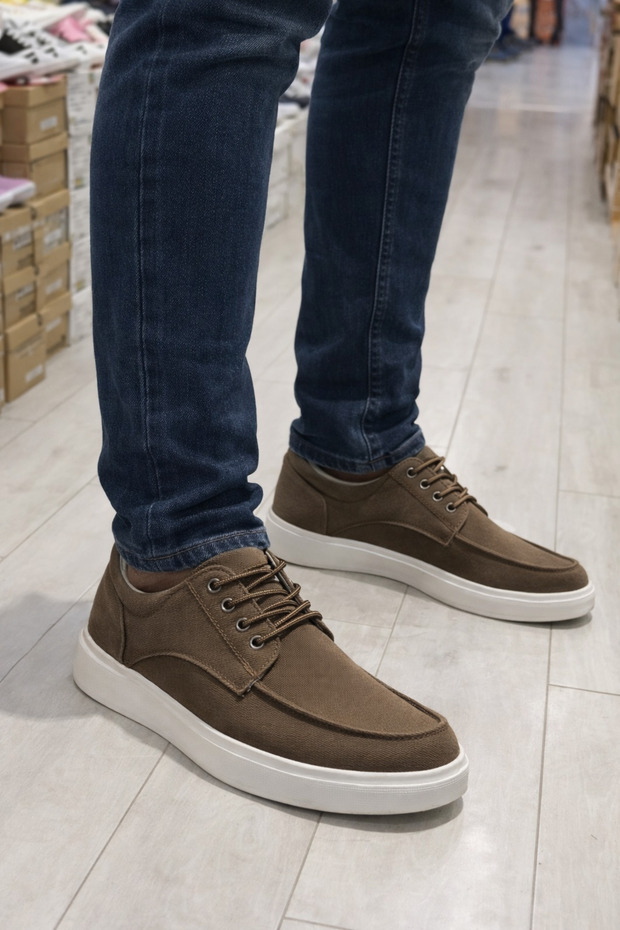 Linen Fabric Lightweight Sole Casual Orthopedic Shoes