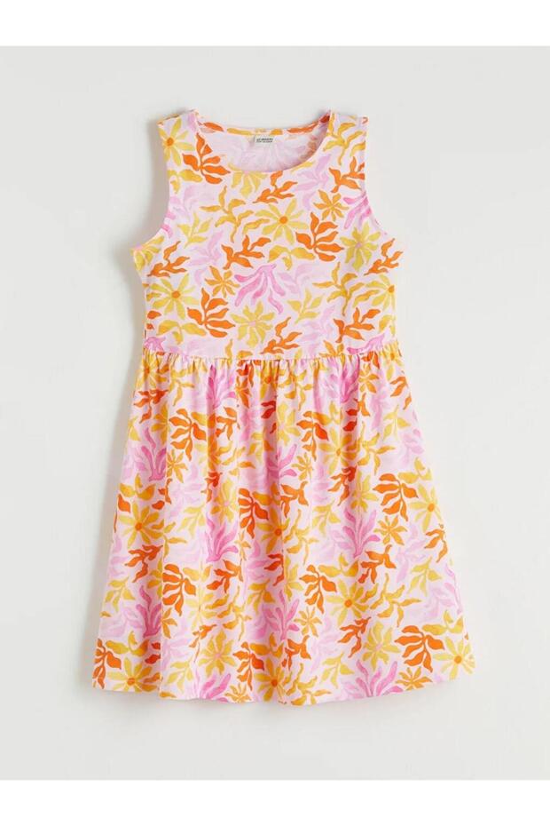 Patterned Girl's Dress (S6)