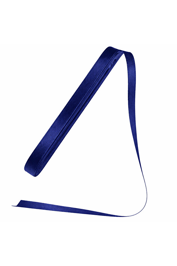 Navy Blue Satin Ribbon 1 cm 10 Meters, Bundle Dowry Special Day Gift Decoration Ribbon