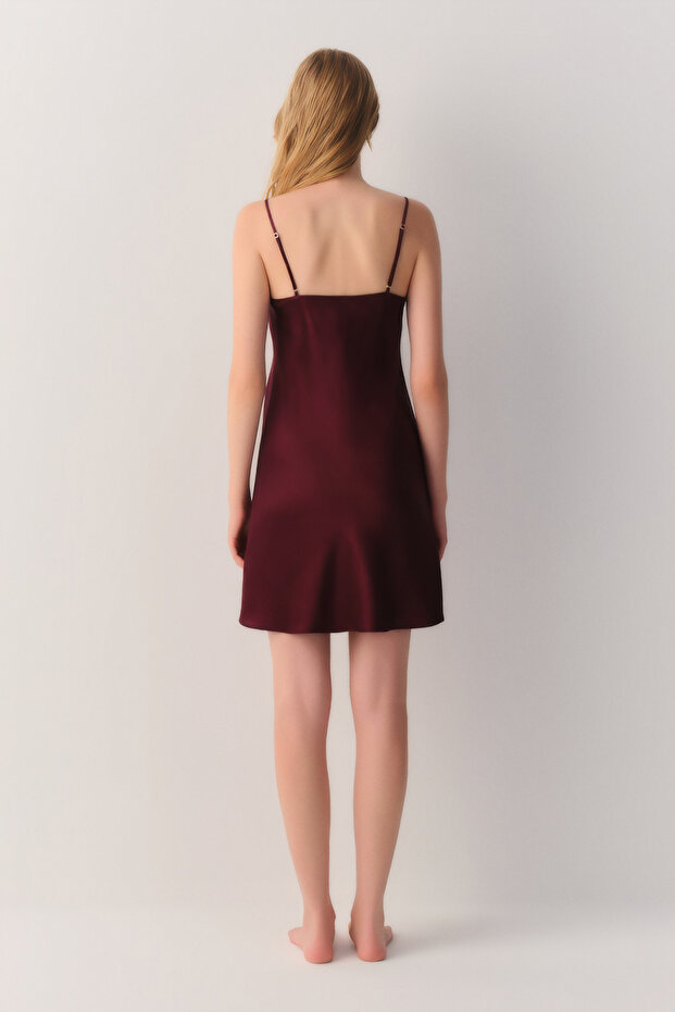 Silky İpek Kısa Gecelik - 4