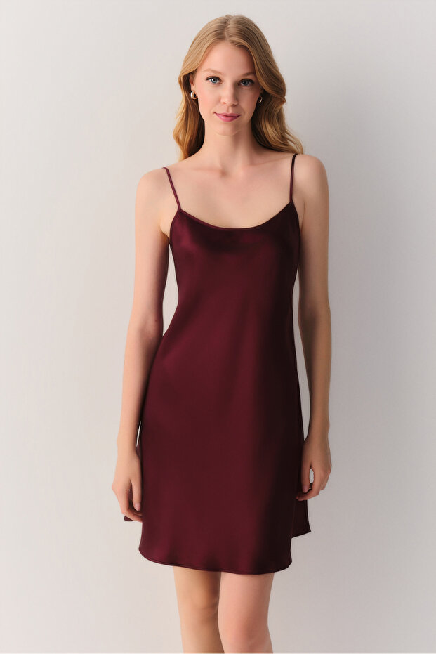 Silky İpek Kısa Gecelik - 2