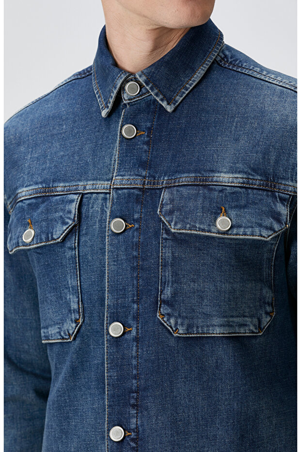 Mavi Denim Gömlek - 6