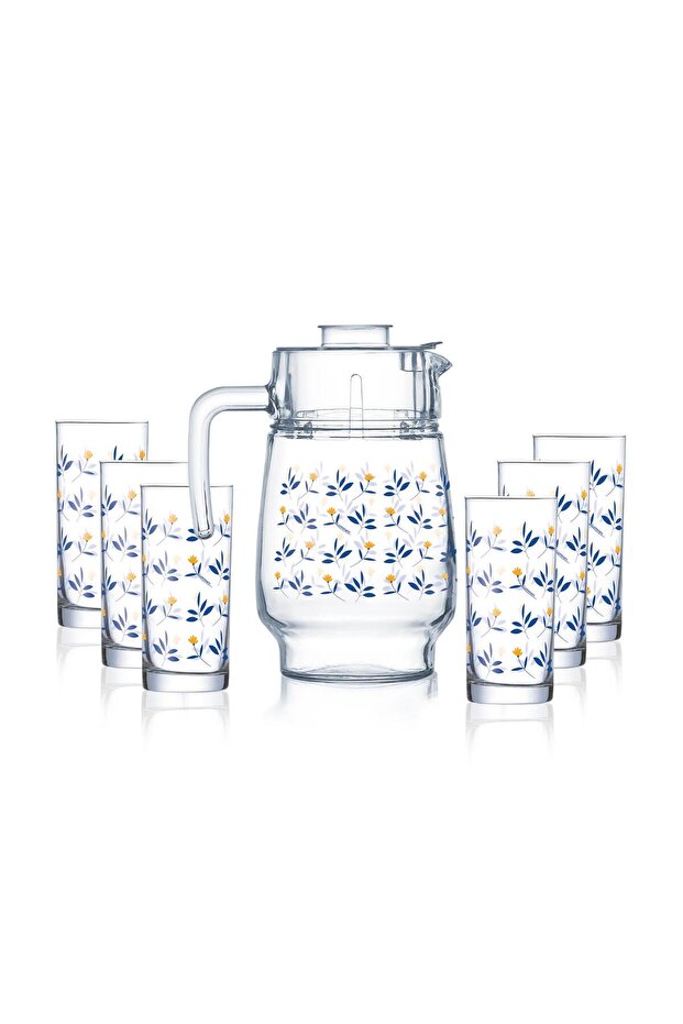 Brisene Glass Water Set, 7 pcs