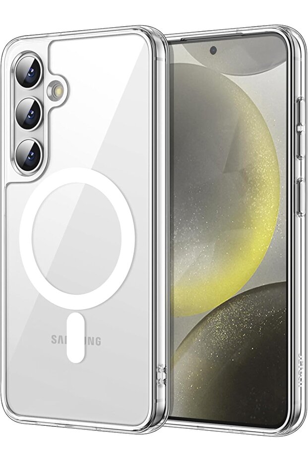 Clear With MaGsafe Case for Samsung Galaxy S25 Plus