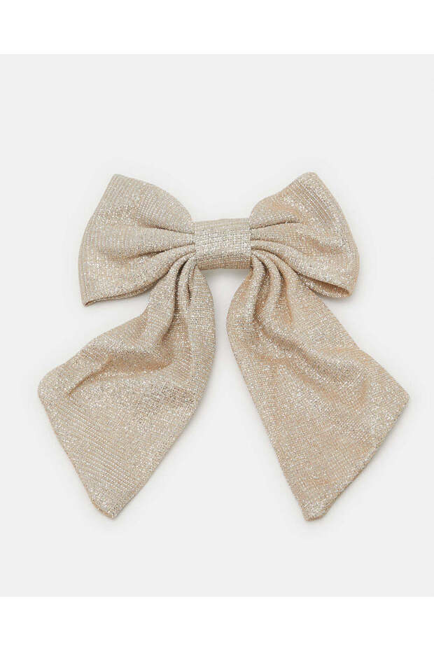 Women Grey Embellished Hair Clip