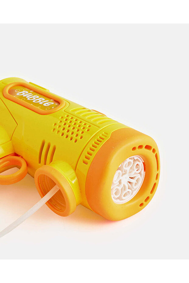 Orange Light-Up Bubble Blaster With 70ML Bubble Solution - 4