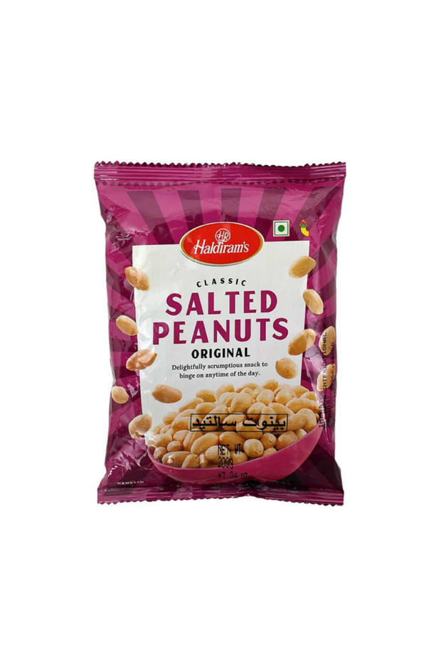Classic Salted Roasted Whole Peanuts Savory Crunch (200g)