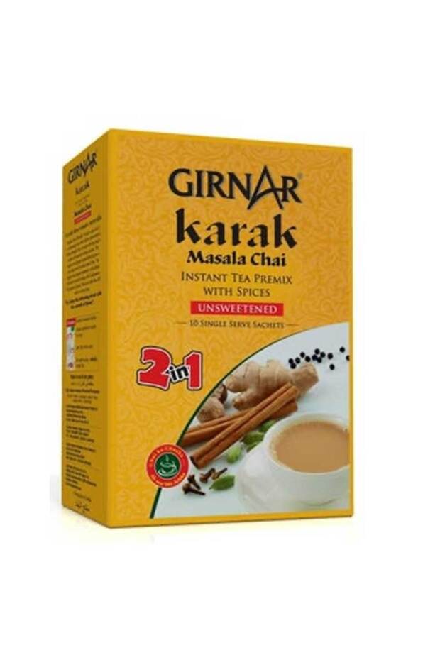 Instant 3-in-1 Masala Chai Unsweetened Tea Premix (10 Pack)
