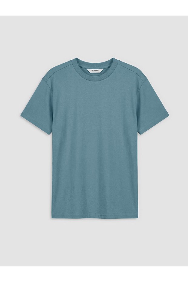 Lcw Kidsindigo Crew Neck Boys' T-Shirt