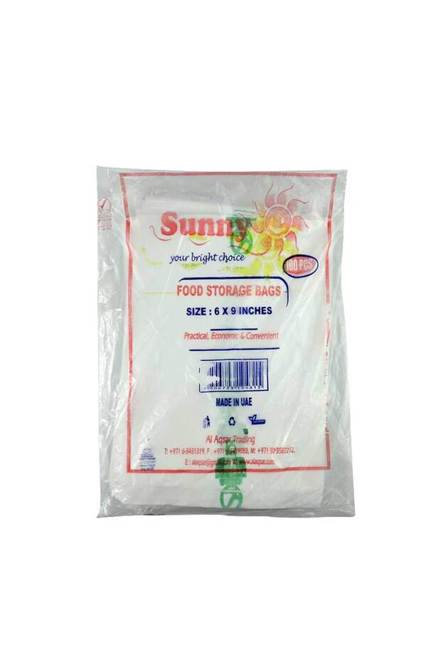 Tough Food Grade Storage Preservation Plastic Bags (6x9 Inch, 100s)