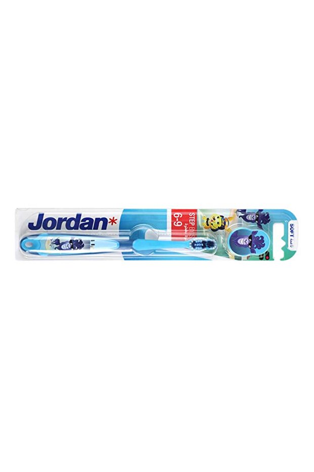 Step 3 Junior Kids Toothbrush with Soft Bristles & Cap (Ages 6-9)