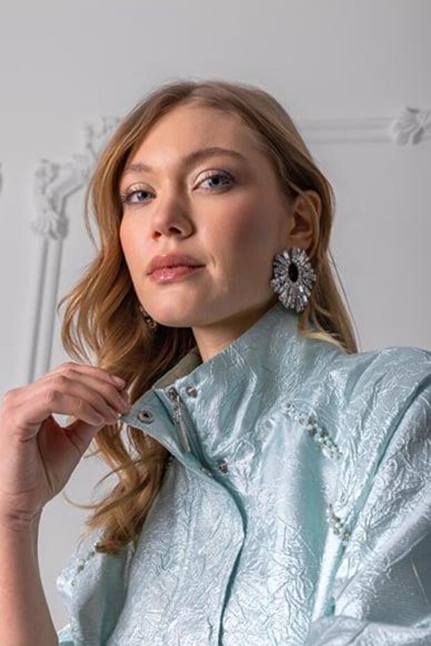 PREMIUM BONCUK İŞLEMELİ BROKAR CEKET - 4