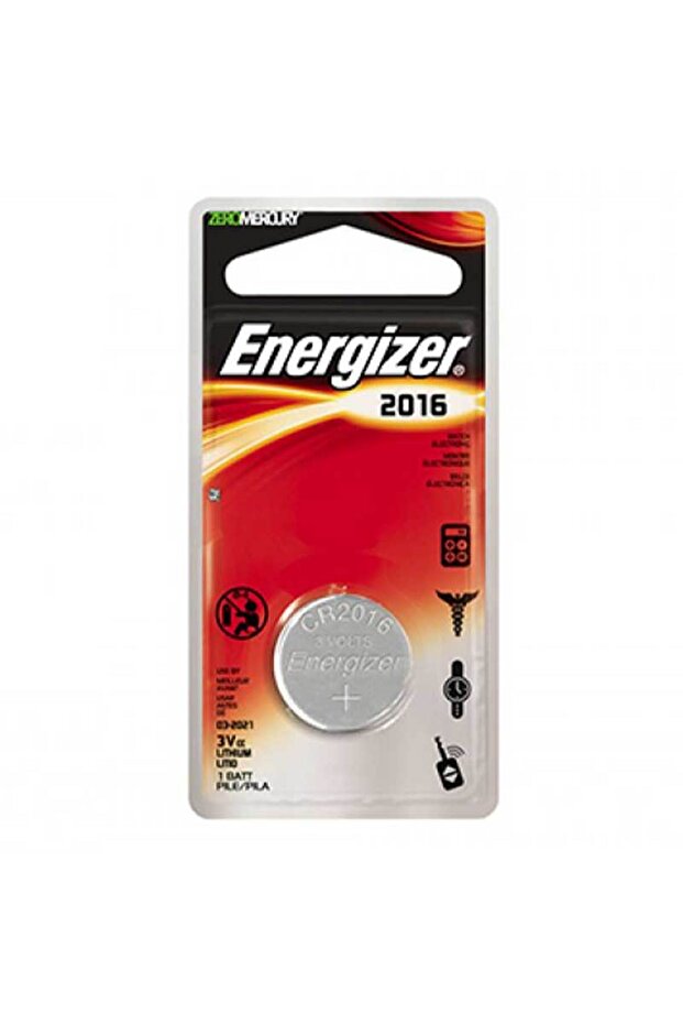 Watch & Electronic Lithium Battery 2016 1 Pack 3V