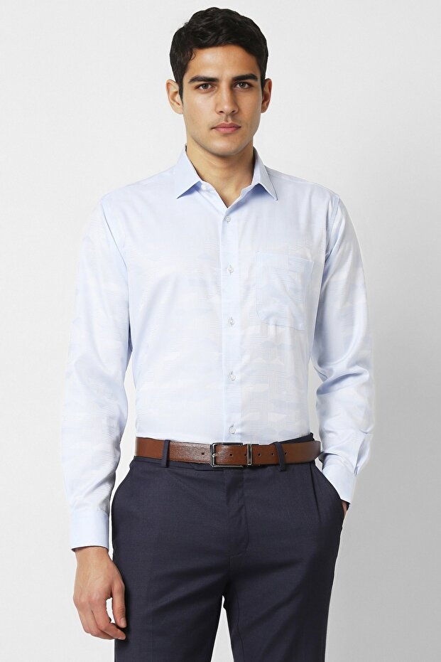 Men Regular Fit Long Sleeve Shirt
