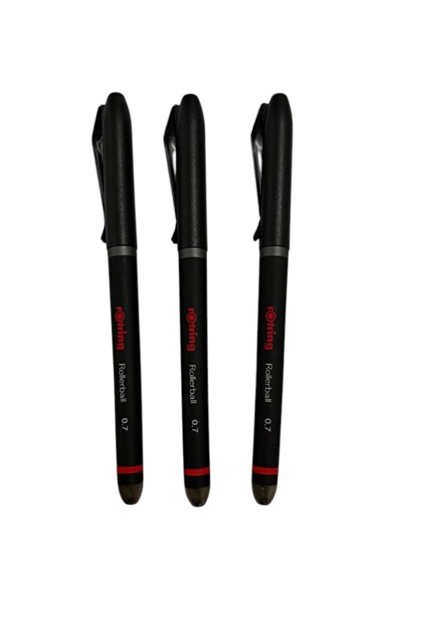 Rotring Jel Roller Kalem 0.7 Mm Siyah ( 3 Adet )