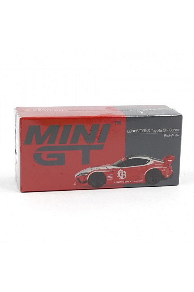 Mini Gt 1/64 Lb-Works Toyota Gr Supra Red/White