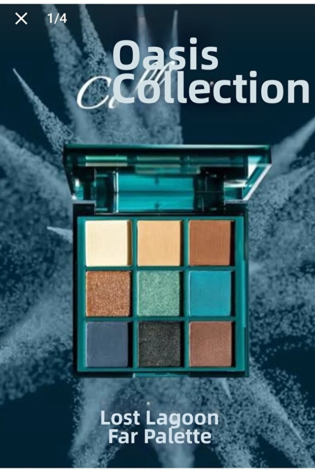 Oasis Collection Lost Lagoon Eyeshadow Palette