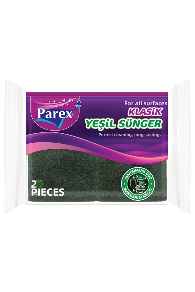 Dish Sponge Classic Green Sponge 2-Pack - 1