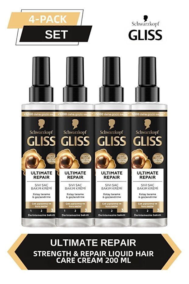 Ultimate Repair - 200ml x Set of 4 Liquid Conditioner