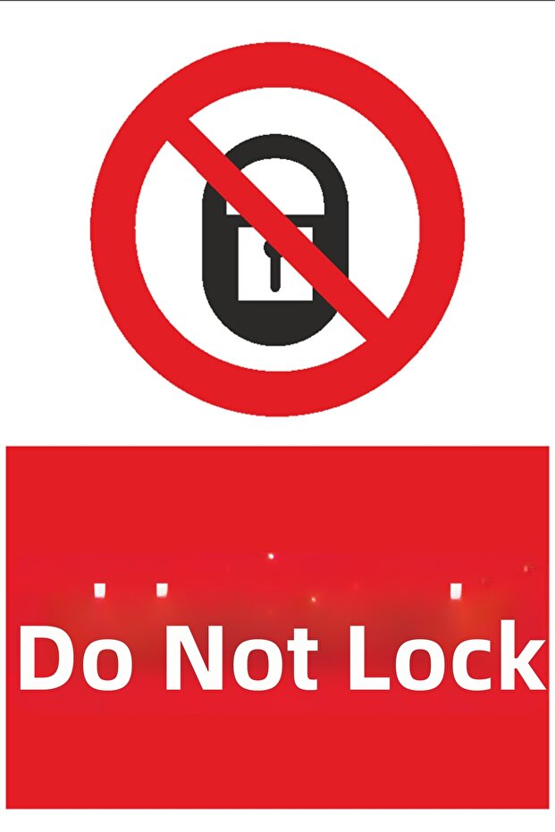 21X30 cm Composite Occupational Safety Warning Sign – Caution, Prohibition, and Ban Sign - Uyr1050