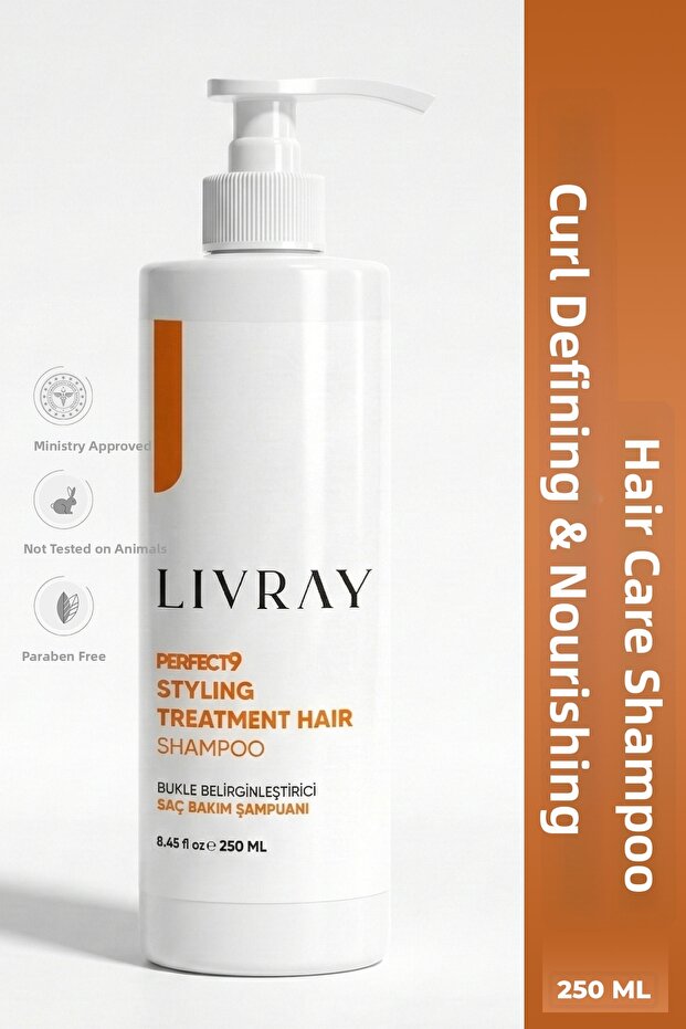 Curl Defining Hair Care Shampoo 250 ml 8684091010043