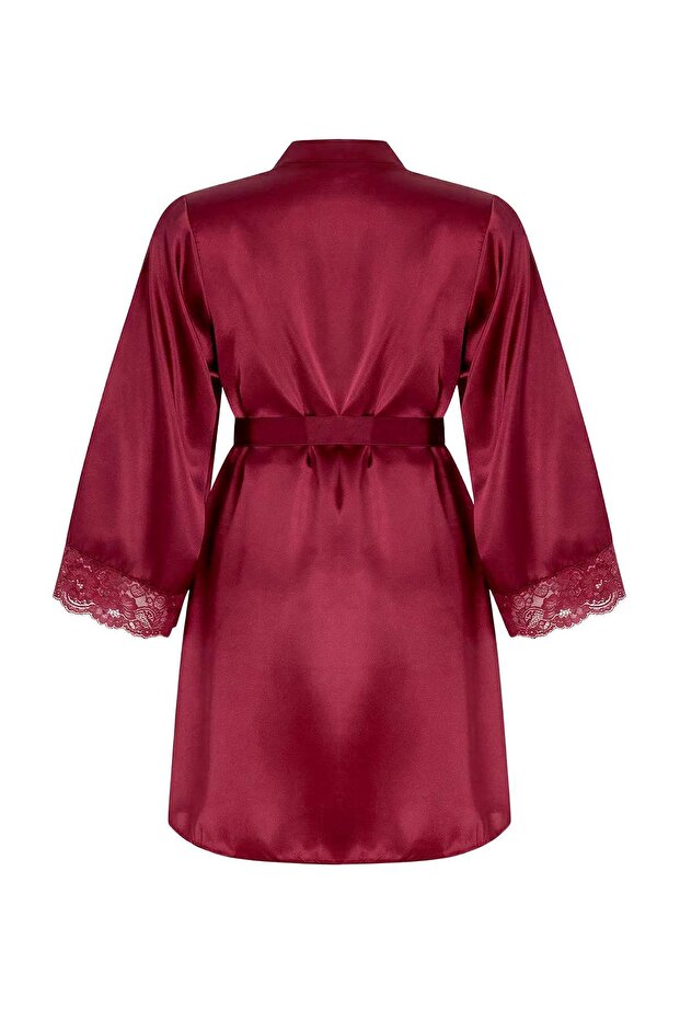 Bordo Saten 3'lü Çeyiz Seti TBBSS26AI00069 - 7