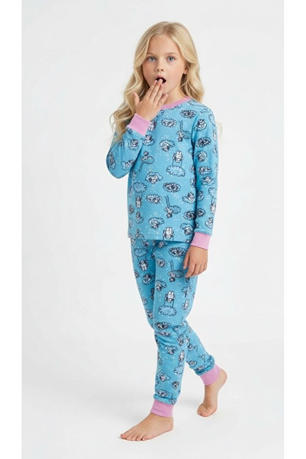 Pijama Set for Girl-Boy 3,4,5,6,7,8 Years